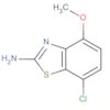 2-Benzothiazolamine, 7-chloro-4-methoxy-