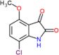 7-chloro-4-methoxy-1H-indole-2,3-dione