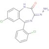 2H-1,4-Benzodiazepin-2-one, 7-chloro-5-(2-chlorophenyl)-1,3-dihydro-,hydrazone