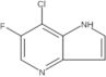 7-Chloro-6-fluoro-1H-pyrrolo[3,2-b]pyridine