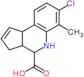 7-chloro-6-methyl-3a,4,5,9b-tetrahydro-3H-cyclopenta[c]quinoline-4-carboxylic acid