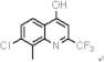 7-chloro-8methyl-2-(trifluoromethyl)quinolin-4-ol