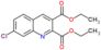 diethyl 7-chloroquinoline-2,3-dicarboxylate