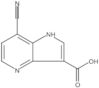 7-Cyano-1H-pyrrolo[3,2-b]pyridine-3-carboxylic acid