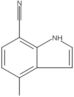 4-Metil-1H-indol-7-carbonitrilo