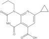 7-Cyclopropyl-1,2,3,4-tetrahydro-2,4-dioxo-1-propylpyrido[2,3-d]pyrimidine-5-carboxylic acid