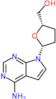 [(2S,5R)-5-(4-amino-7H-pyrrolo[2,3-d]pyrimidin-7-yl)tetrahydrofuran-2-yl]methanol