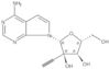 7-(2-C-Etinil-β-D-ribofuranosil)-7H-pirrolo[2,3-d]pirimidin-4-ammina