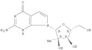 4H-Pyrrolo[2,3-d]pyrimidin-4-one,2-amino-1,7-dihydro-7-(2-C-methyl-b-D-ribofuranosyl)- (9CI)