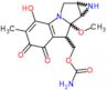 (4-hydroxy-8a-methoxy-5-methyl-6,7-dioxo-1,1a,2,6,7,8,8a,8b-octahydroazireno[2',3':3,4]pyrrolo[1,2-a]indol-8-yl)methyl carbamate