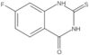 7-Fluoro-2,3-dihydro-2-thioxo-4(1H)-quinazolinone