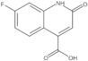 7-Fluoro-1,2-dihydro-2-oxo-4-quinolinecarboxylic acid