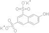 1,3-Naphthalenedisulfonic acid, 7-hydroxy-, potassium salt (1:2)