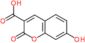 7-hydroxy-2-oxo-2H-chromene-3-carboxylic acid