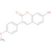 2H-1-Benzopyran-2-one, 7-hydroxy-3-(4-methoxyphenyl)-