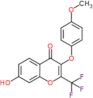 7-hydroxy-3-(4-methoxyphenoxy)-2-(trifluoromethyl)-4H-chromen-4-one