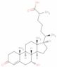 Cholest-4-en-26-oic acid, 7-hydroxy-3-oxo-, (7alpha)-