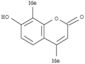 7-hydroxy-3,8-dimethyl-2H-chromen-2-one