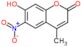 7-hidroxi-4-metil-6-nitro-2H-cromen-2-ona