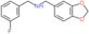 1-(1,3-benzodioxol-5-yl)-N-(3-fluorobenzyl)methanamine