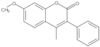 7-Methoxy-4-methyl-3-phenyl-2H-1-benzopyran-2-one