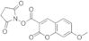 2,5-Dioxo-1-pyrrolidinyl 7-methoxy-2-oxo-2H-1-benzopyran-3-carboxylate