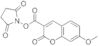 N-succinimidyl 7-methoxycoumarin-3-carboxylate
