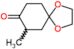 7-methyl-1,4-dioxaspiro[4.5]decan-8-one