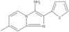 7-Methyl-2-(2-thienyl)imidazo[1,2-a]pyridin-3-amine