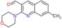 7-methyl-2-(morpholin-4-yl)quinoline-3-carbaldehyde