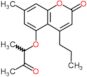 7-methyl-5-(1-methyl-2-oxopropoxy)-4-propyl-2H-chromen-2-one