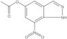 1H-Indazole-5-ol, 7-nitro-, 5-acétate