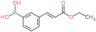 [3-[(E)-3-ethoxy-3-oxo-prop-1-enyl]phenyl]boronic acid