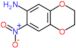 7-nitro-2,3-dihydro-1,4-benzodioxin-6-amine