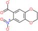 2,3-Dihydro-7-nitro-1,4-benzodioxin-6-carboxylic acid