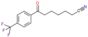7-oxo-7-[4-(trifluoromethyl)phenyl]heptanenitrile
