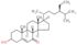 (3beta)-3-hydroxystigmast-5-en-7-one