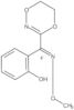 (1E)-(5,6-Dihydro-1,4,2-dioxazin-3-yl)(2-hydroxyphenyl)methanone O-methyloxime