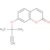 2H-1-Benzopyran-2-one, 7-[(1,1-dimethyl-2-propynyl)oxy]-