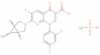 7-[(1S,5R)-6-amino-3-azabicyclo[3.1.0]hex-3-yl]-1-(2,4-difluorophenyl)-6-fluoro-4-oxo-1,8-naphthyridine-3-carboxylic acid