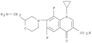 3-Quinolinecarboxylicacid,7-[2-(aminomethyl)-4-morpholinyl]-1-cyclopropyl-6,8-difluoro-1,4-dihydro…