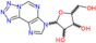 7-pentofuranosyl-7H-tetrazolo[5,1-i]purine