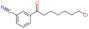 Benzonitrile, 3-(7-chloro-1-oxoheptyl)-