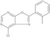 7-Chloro-2-(2-methylphenyl)oxazolo[5,4-d]pyrimidine