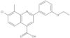 7-Chloro-2-(3-ethoxyphenyl)-8-methyl-4-quinolinecarboxylic acid