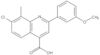 7-Chloro-2-(3-methoxyphenyl)-8-methyl-4-quinolinecarboxylic acid