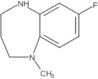 7-Fluoro-2,3,4,5-tetrahydro-1-methyl-1H-1,5-benzodiazepine