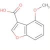 3-Benzofurancarboxylic acid, 7-methoxy-