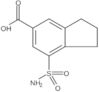 7-(Aminosulfonyl)-2,3-dihydro-1H-indene-5-carboxylic acid