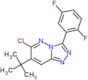 7-tert-butyl-6-chloro-3-(2,5-difluorophenyl)[1,2,4]triazolo[4,3-b]pyridazine